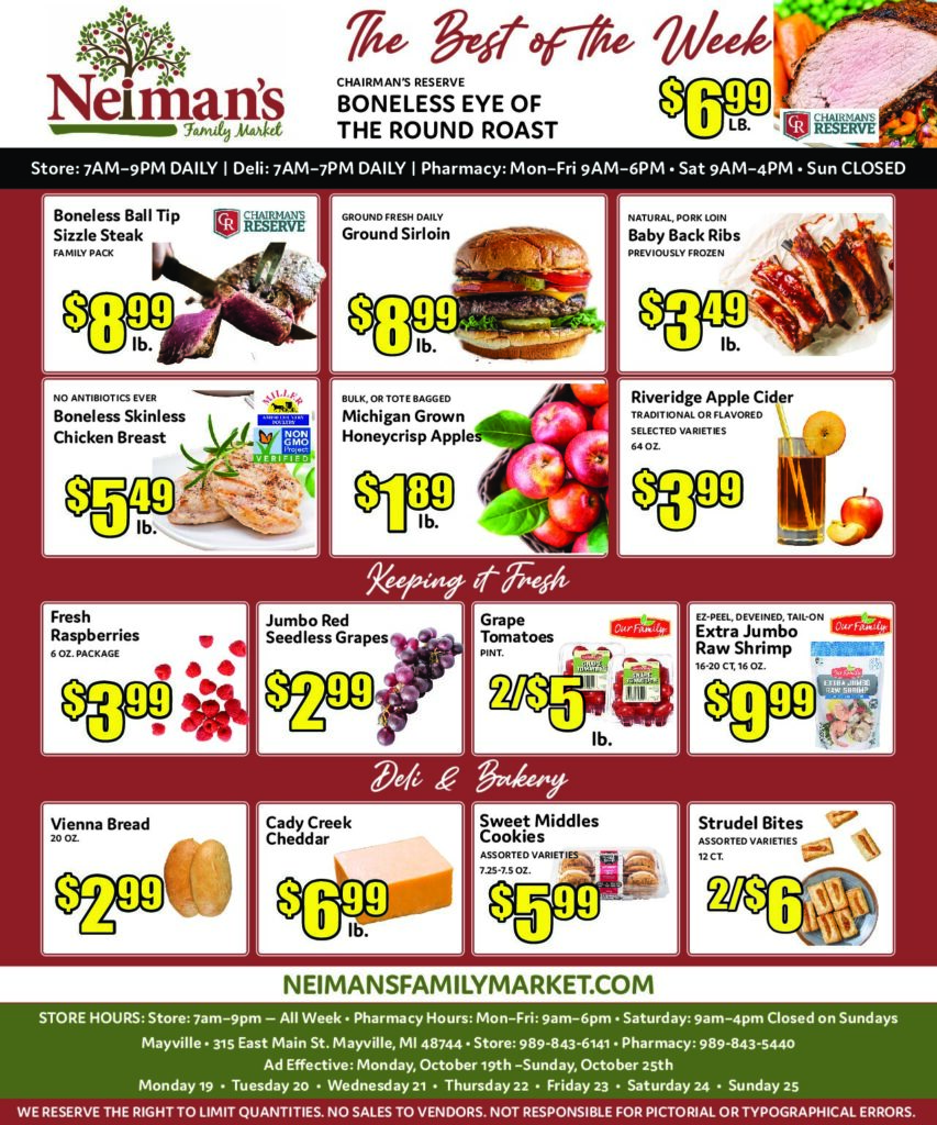 Neiman’s weekly grocery ad preview