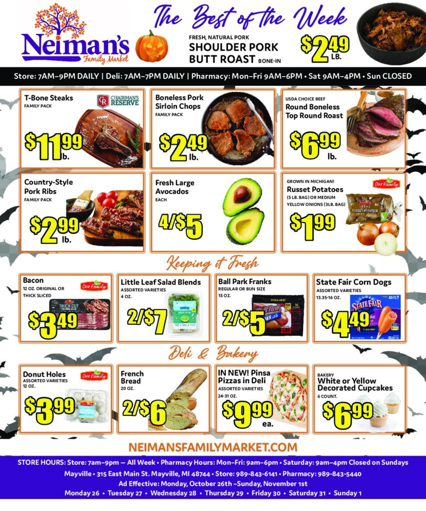Neiman’s weekly grocery ad preview