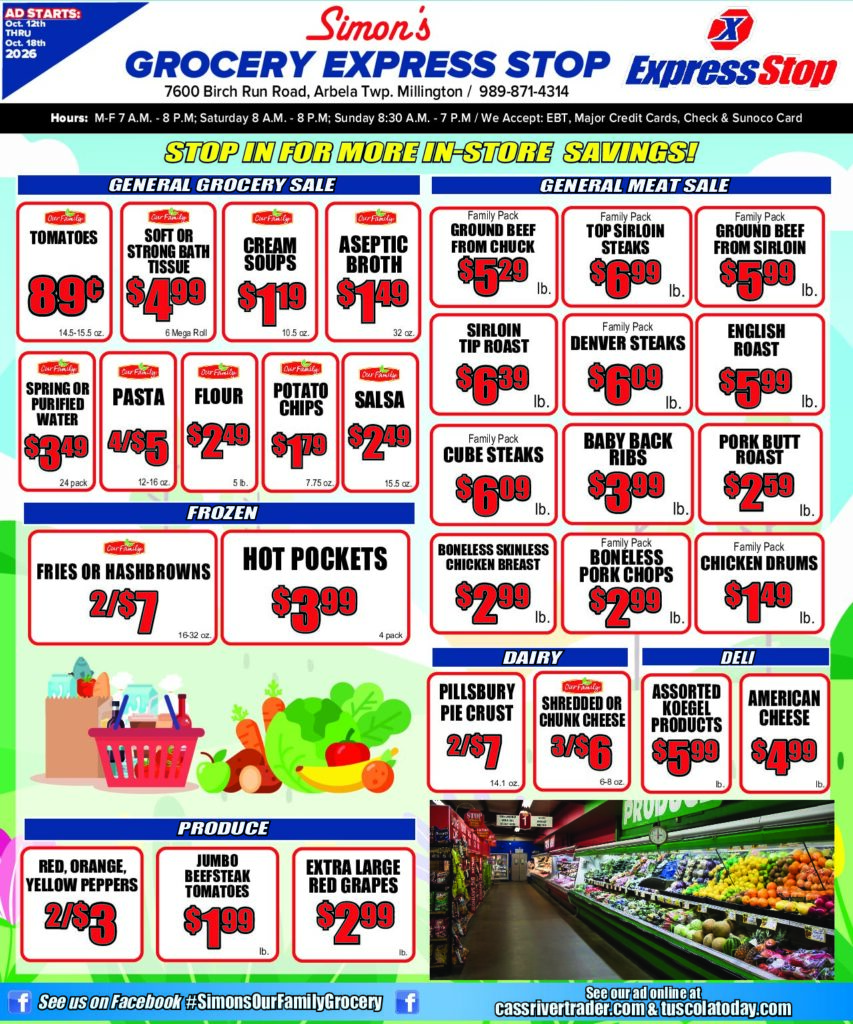 Simon’s Grocery weekly grocery ad preview