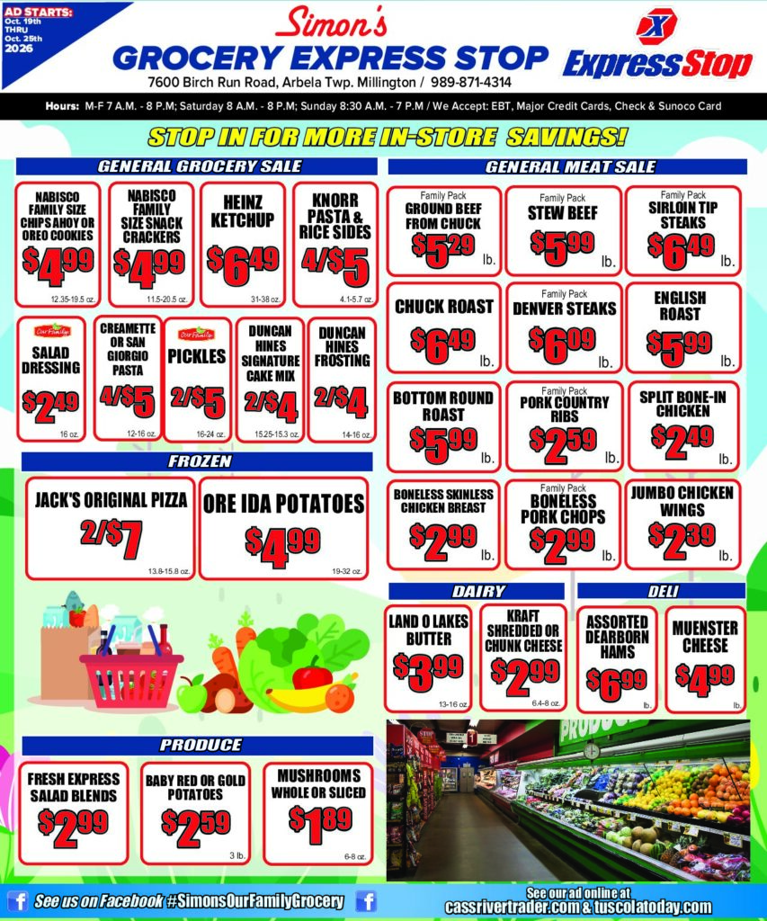 Simon’s Grocery weekly grocery ad preview